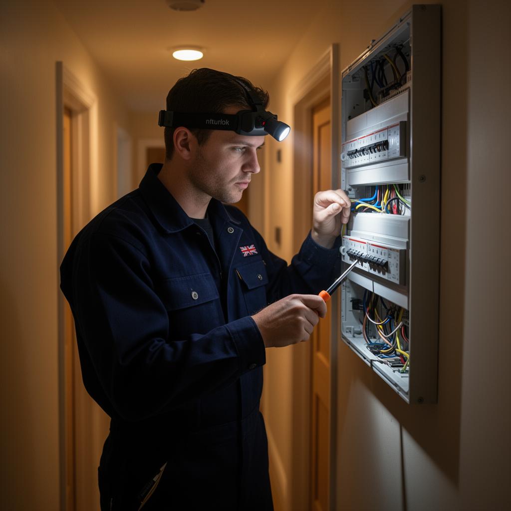 London electrician on a 24/7 emergency callout
